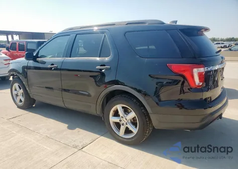 2018 Ford Explorer из США, поврежденный, VIN 1FM5K7B80JGC33005